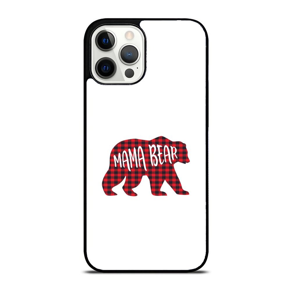 Mama Bear Phone Cases New Mom Gifts Women Mama Bear iPhone Case